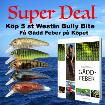 Köp 5 st Westin Bully Bite & Få få Gädd Feber på Köpet